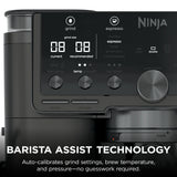Ninja Luxe Café Pro Espresso Machine - Black on Black | ES701UKBK2
