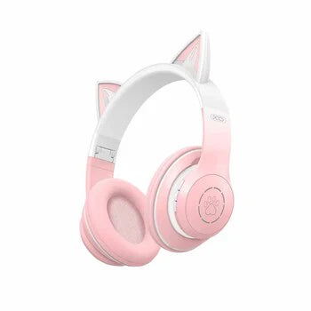 XO Cat Ear Bluetooth Headphone with Colourful Lights - Pink | EXSXO-BE38P