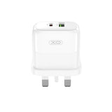 XO L137 (IRL-UK) USB-A & USB-C - White | EXSXO-L137IRL-UK