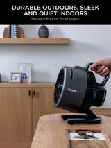 Shark FlexBreeze HydroGo Misting Fan - Black | FA050UK