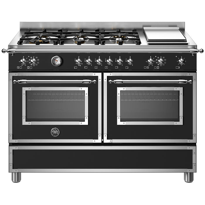 Bertazzoni 120cm Induction Range Cooker HER125I2E - Matte Black