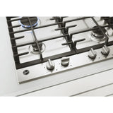 Hoover 4 Burner Built-In Gas Hob - Stainless Steel | HHG6BRK3X