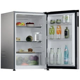 Hoover H-Fridge 300 Under Counter Refrigerator - Silver | HONLQ2S58EXK