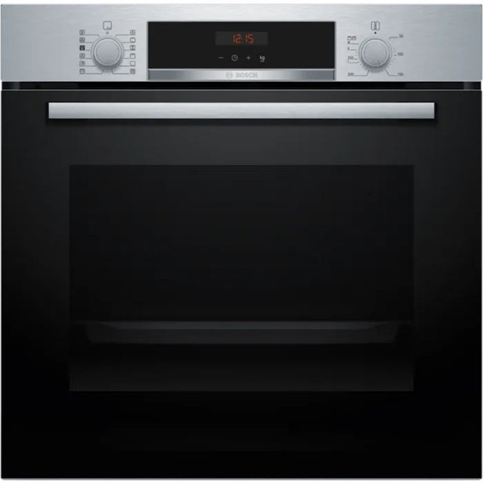 Bosch Series 4 Built-in oven with added steam function 60cm Black HQA574BS3B