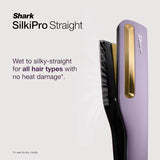 Shark SilkiPro Straight Hair Straightener & Dryer - Plum Satin | HT401UKPU