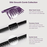 Shark SilkiPro Straight Hair Straightener & Dryer - Plum Satin | HT401UKPU