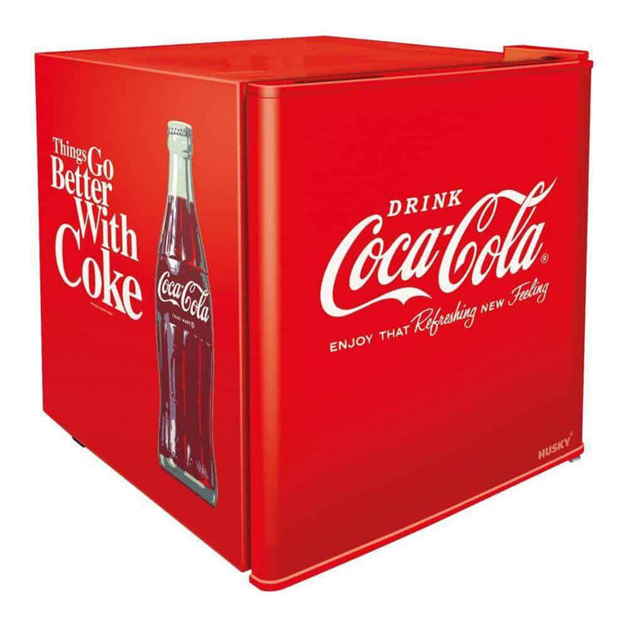 Husky Coca-Cola Mini Fridge HUS-EL196-HU-E