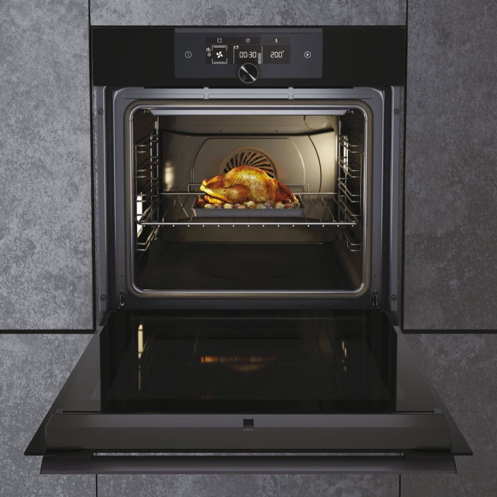 Haier Series 6 Pyro Single Oven I-Turn HWO60SM6F8BH