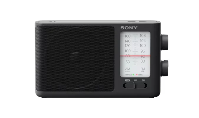 Sony ICF-506 Analog Tuning Portable FM/AM Radio - Black | ICF506.CEK