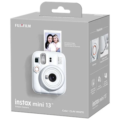Fujifilm Instax Mini 13 Instant Camera - Clay White | INSTAXMINI13W