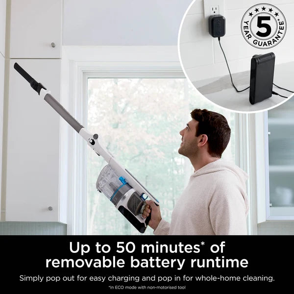 Shark PowerPro Pet Cordless Stick Vacuum Anti Hair Wrap & Floor Detect | IZ380UKT