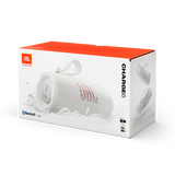 JBL Charge 6 Portable Bluetooth Speaker - White | JBLCHARGE6BWHT