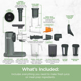Ninja 3-in-1 Cold Press Juicer, Slicer & Shredder with Anti-Clog Filter | JC152UK