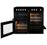 Beko 100cm Range Cooker Ceramic - Black | KDVC100K