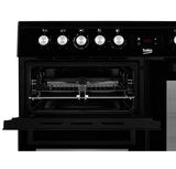 Beko 100cm Range Cooker Ceramic - Black | KDVC100K
