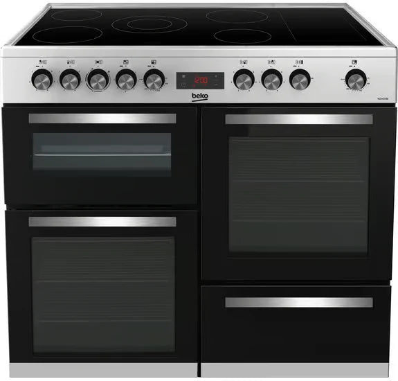 Beko 100cm Range Cooker Ceramic - Stainless Steel | KDVC100X