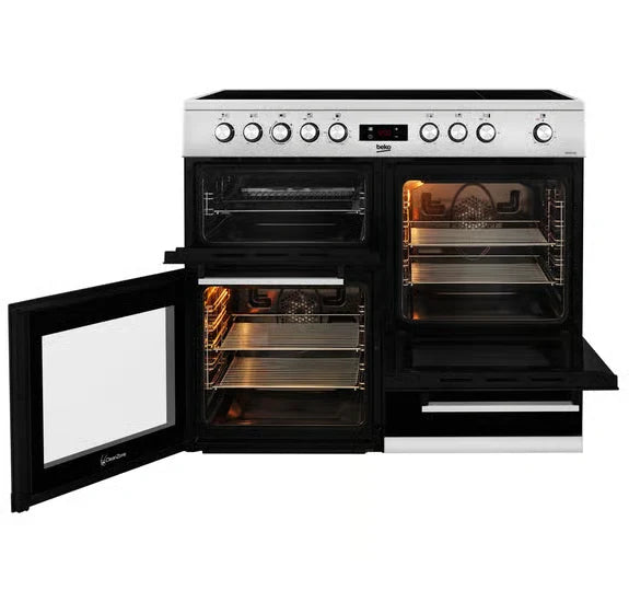 Beko 100cm Range Cooker Ceramic - Stainless Steel | KDVC100X