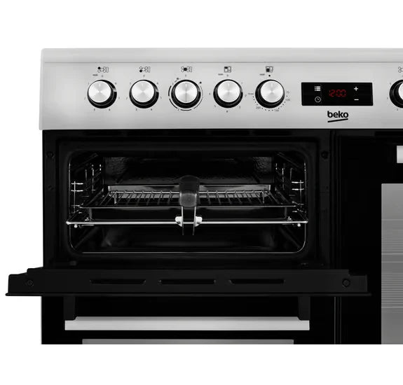 Beko 100cm Range Cooker Ceramic - Stainless Steel | KDVC100X