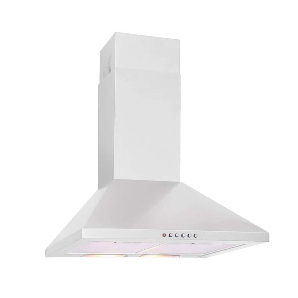 Luxair STD Premium 80cm Chimney Cooker Hood - White | LA-80-STD-WHT