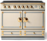 La Cornue CornuFé 110cm Induction - Morning Dew & Polished Brass | LCCF110INDMB/PBSS