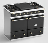 Lacanche Cluny Classic 100cm - Black & Brass | LCF1052CTCT