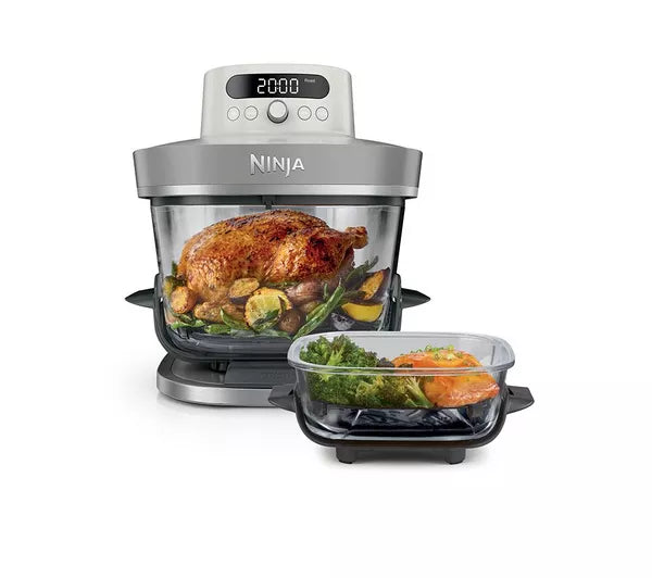 Ninja CRISPi PRO 7-in-1 XL Glass Air Fryer - Bone | AS101UKLG