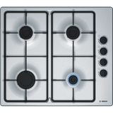 Bosch Series 2 60cm Gas Hob Brushed Steel PBP6B5B60