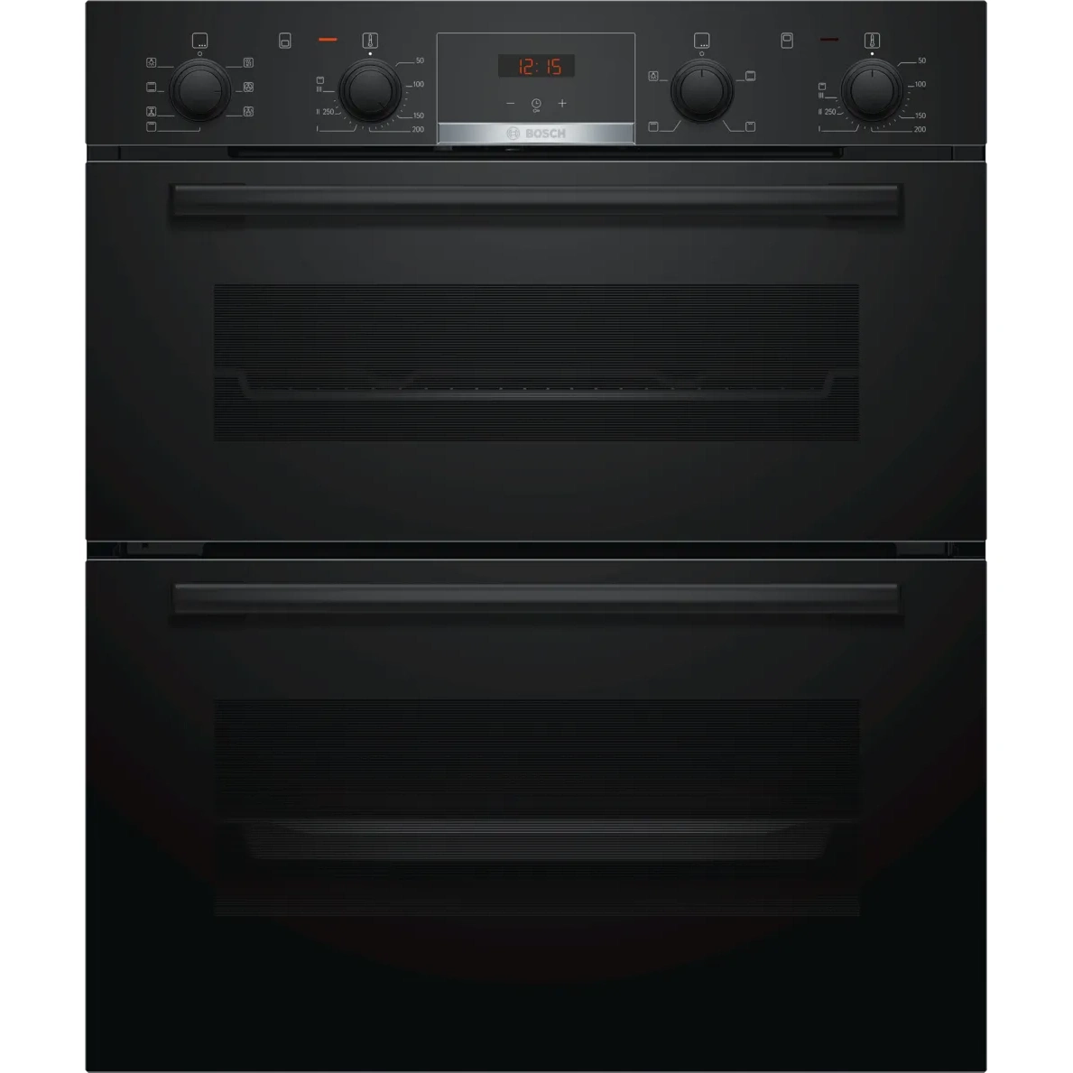Bosch Series 4 Built Under Double Oven Black NBS533BB0B