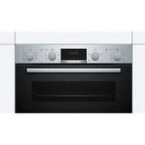 Bosch Series 4 Built Under Double Oven Brushed Steel NBS533BS0B