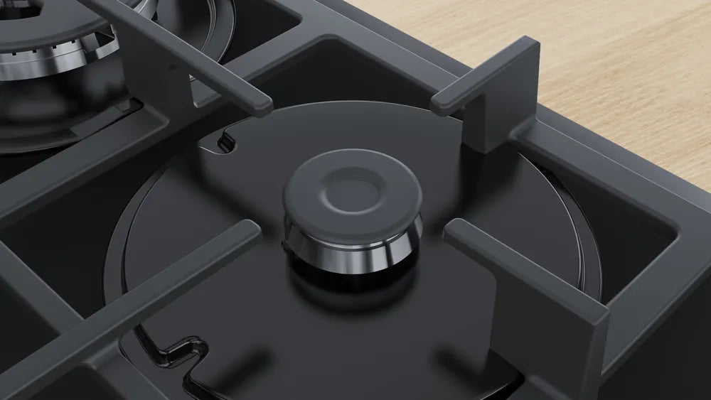 Bosch Series 4 60cm Gas Hob Black Glass PNP6B6B90