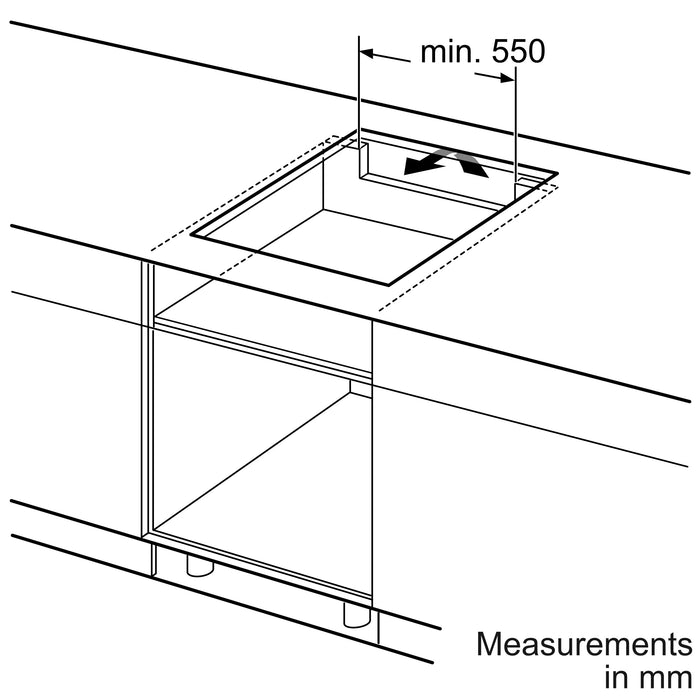 Bosch Series 6 80cm Flex Induction Hob PIX631HC1E