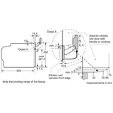 Bosch Series 8 Full Steam Combi Oven Black CSG7584B1