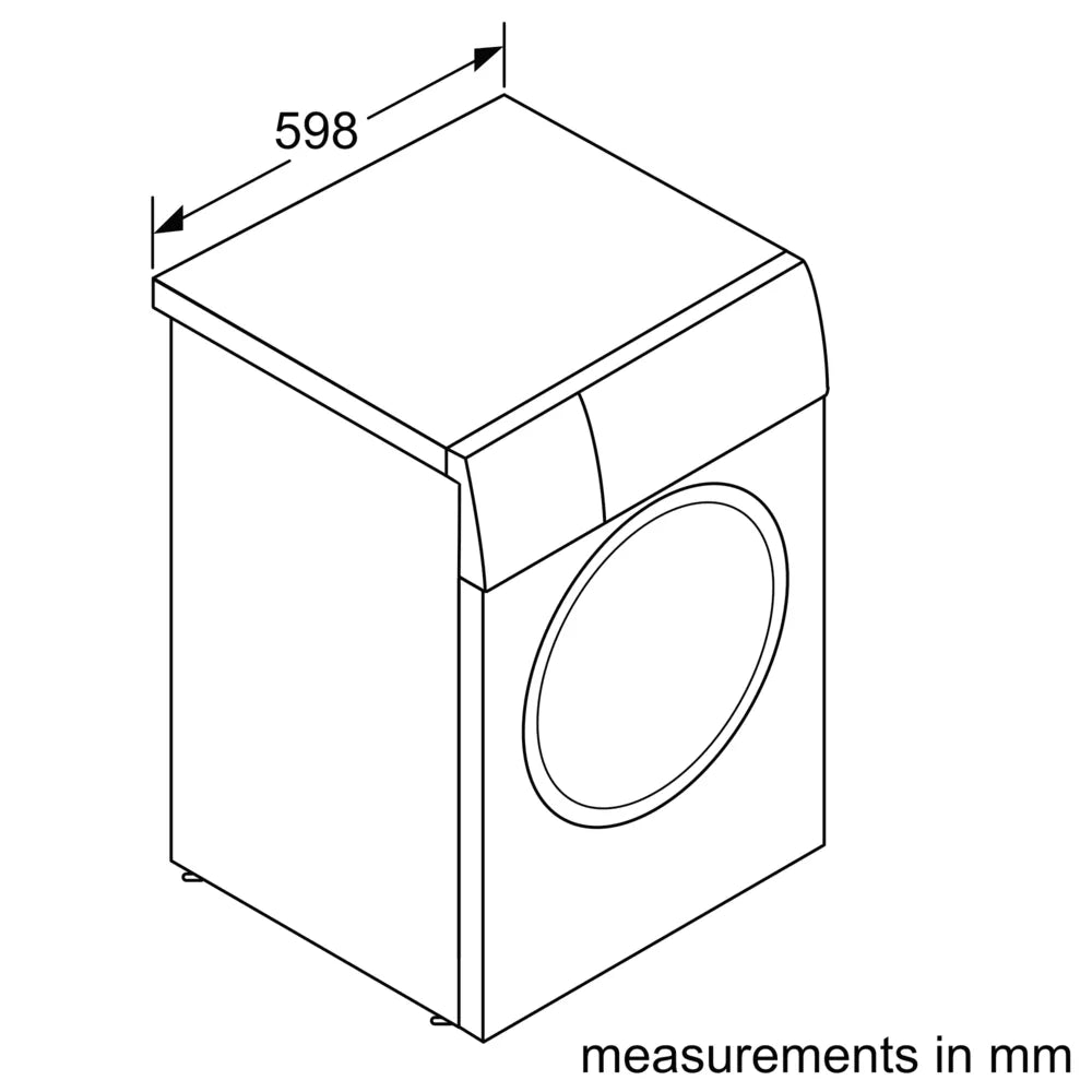 Bosch Series 6 9kg Washing Machine Graphite | WGG244ZCGB