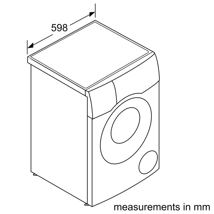 Bosch Series 8 10.5kg&6kg Washer Dryer Graphite WNC254ARGB