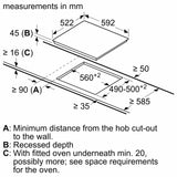 Bosch Series 4 60cm Ceramic Hob PKE61RAA8B