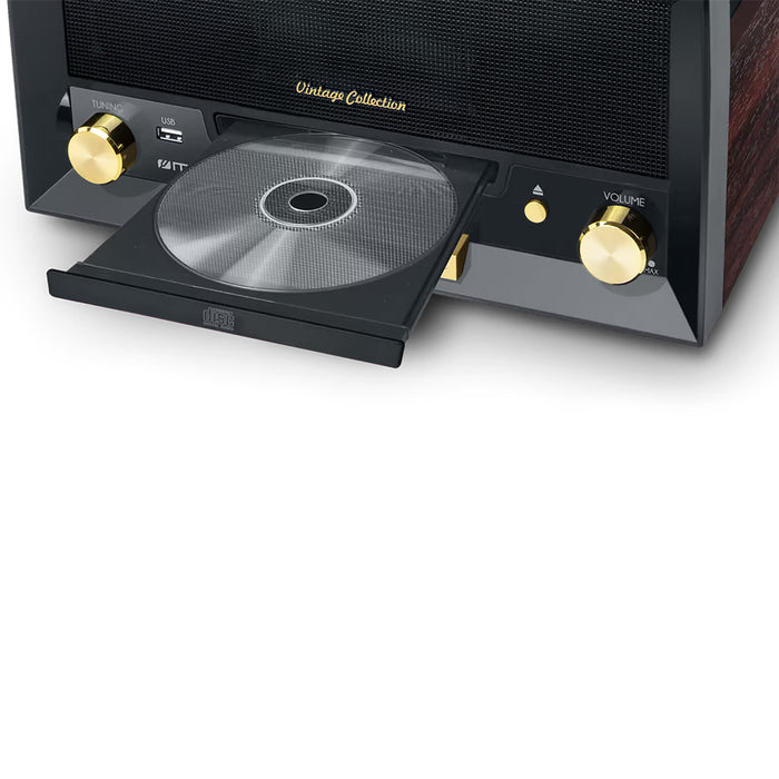 Muse CD Micro System with Turntable MT-112W