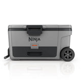 Ninja FrostVault 65QT/61L Wheeled Cooler with Dry Zone - Slate Grey | FB265EUUKGY