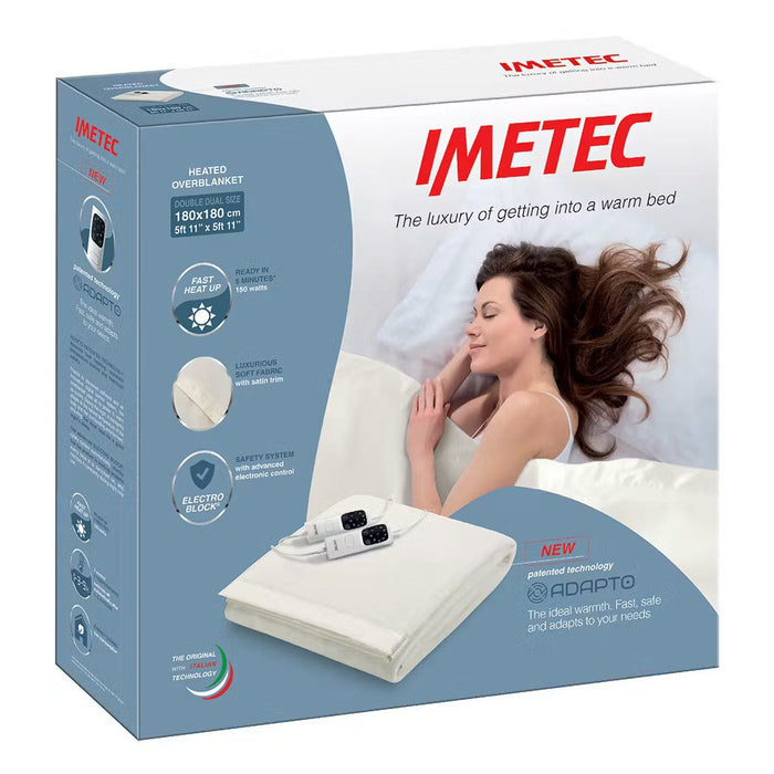 Imetec Double Over Blanket Dual Control 16754