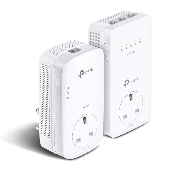 TP Link AV1300 Gigabit Passthrough Powerline ac Wi-Fi Kit | TL-WPA8631PKIT