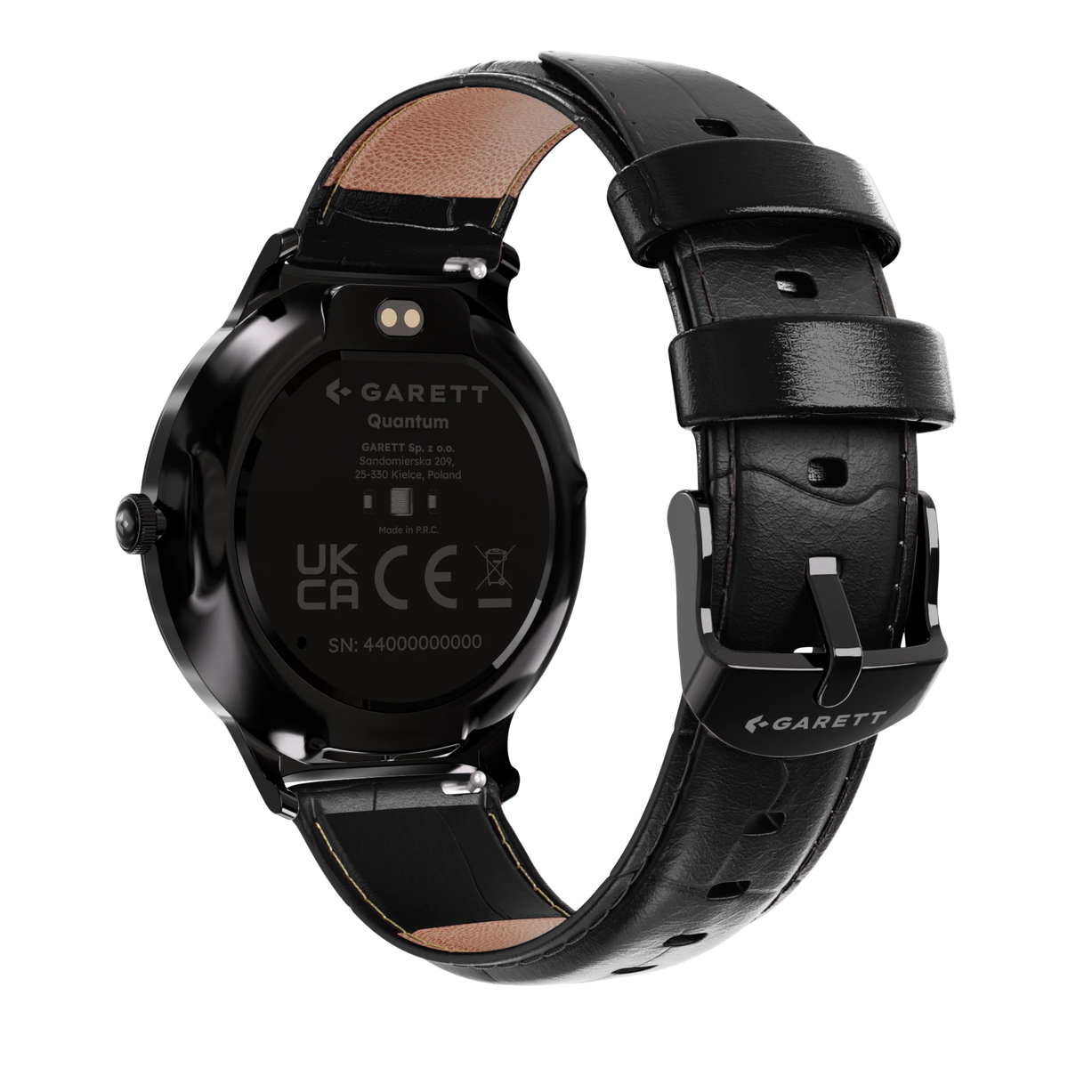 Garett Smartwatch Quantum - Black | QUANTUM BLACK STEEL