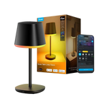 Govee Classic Cordless Smart Table Lamp - Black | R1741B11