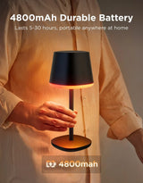 Govee Classic Cordless Smart Table Lamp - Black | R1741B11