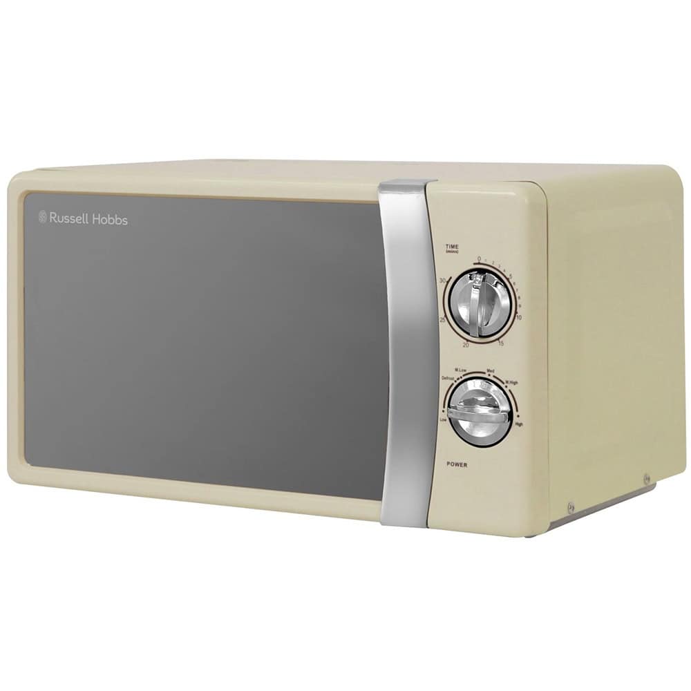 Russell Hobbs Classic Cream 17Ltr Manual Microwave Cream RHMM701C