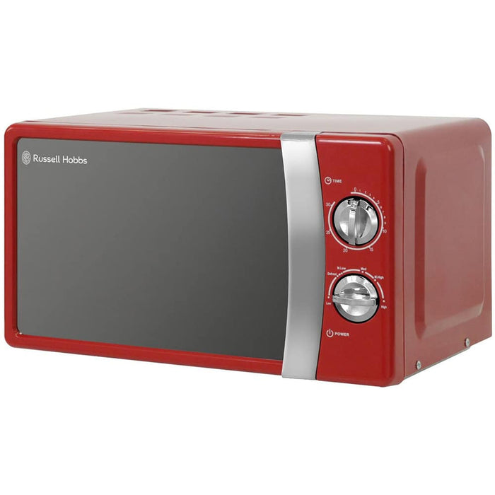 Russell Hobbs Classic 17Ltr Manual Microwave Red RHMM701R