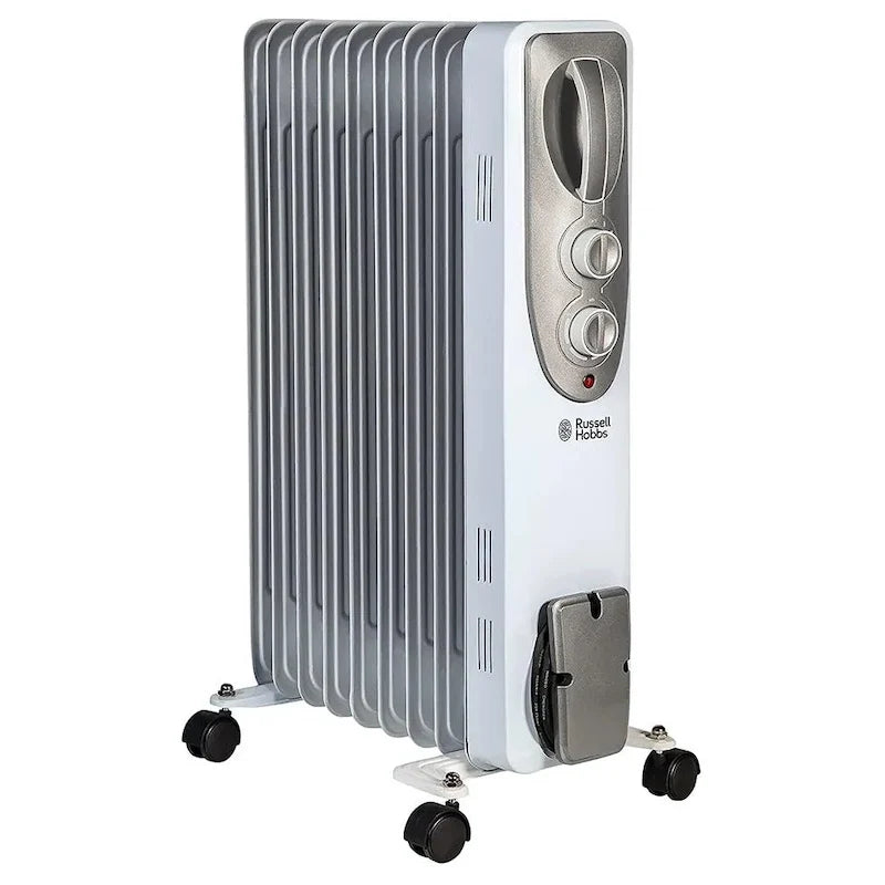 Russell Hobbs Oil Filled Heater - White | RHOFR5002