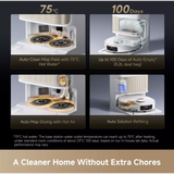 Dreame L40 Pro Robotic Robot Vacuum Cleaner - Black | RLL74CE_BK