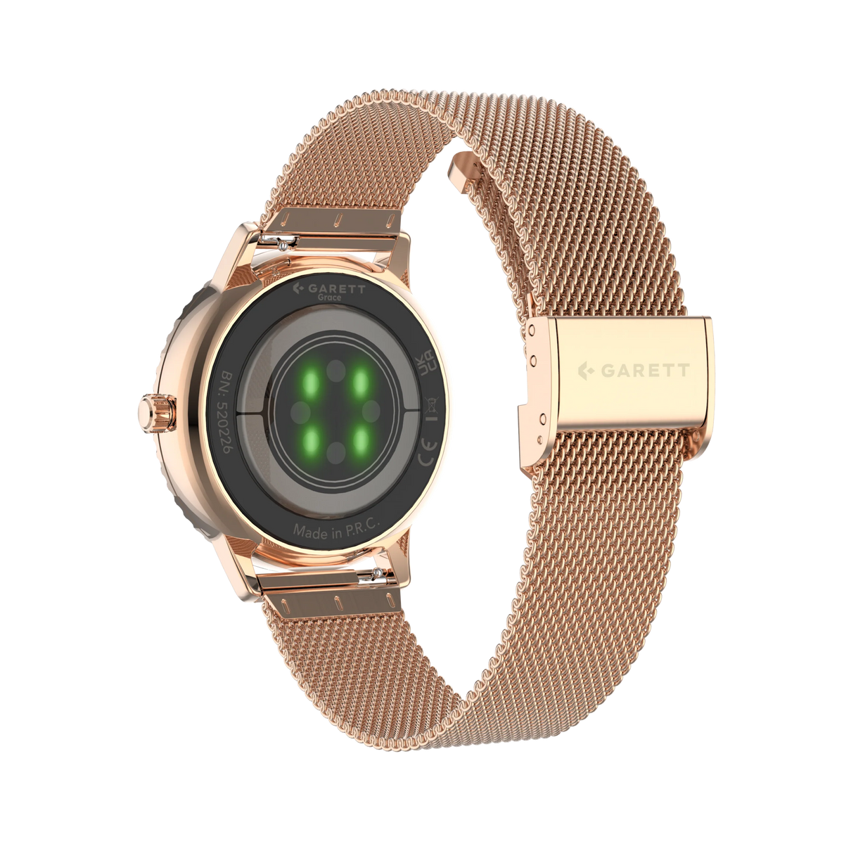 Garett Smartwatch Grace Mesh - Rose Gold & White | ROSE GOLD MESH