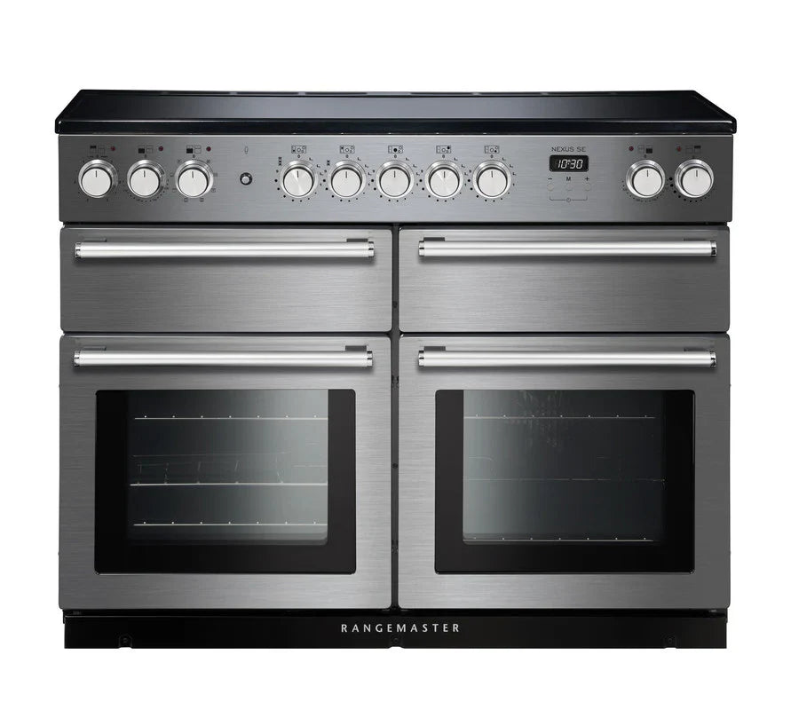 Rangemaster Nexus SE 110cm Induction Range Cooker - Stainless Steel & Chrome | NEXSE110EISS/C