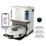 Shark PowerDetect NeverTouch Pro 2-in-1 Robot Vacuum Cleaner - White | RV2800ZEUKWH