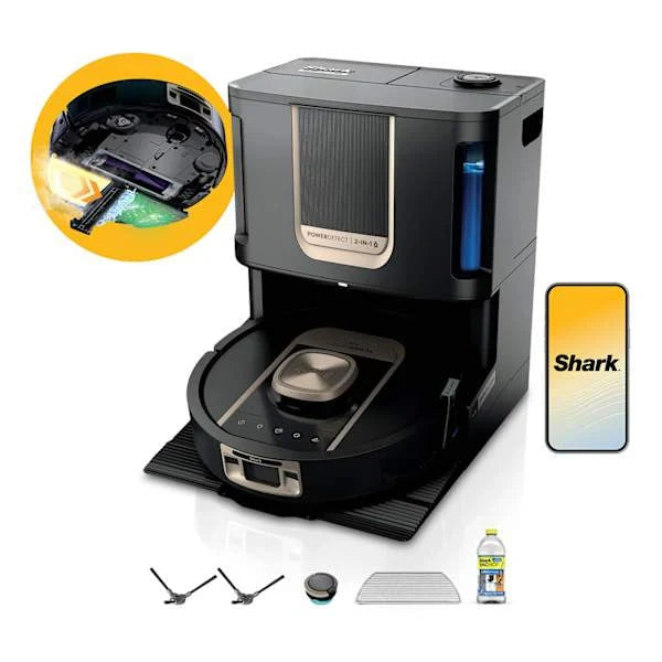 Shark ThermaCharged PowerDetect Robot Vacuum Cleaner - Black | RV2900XEUK